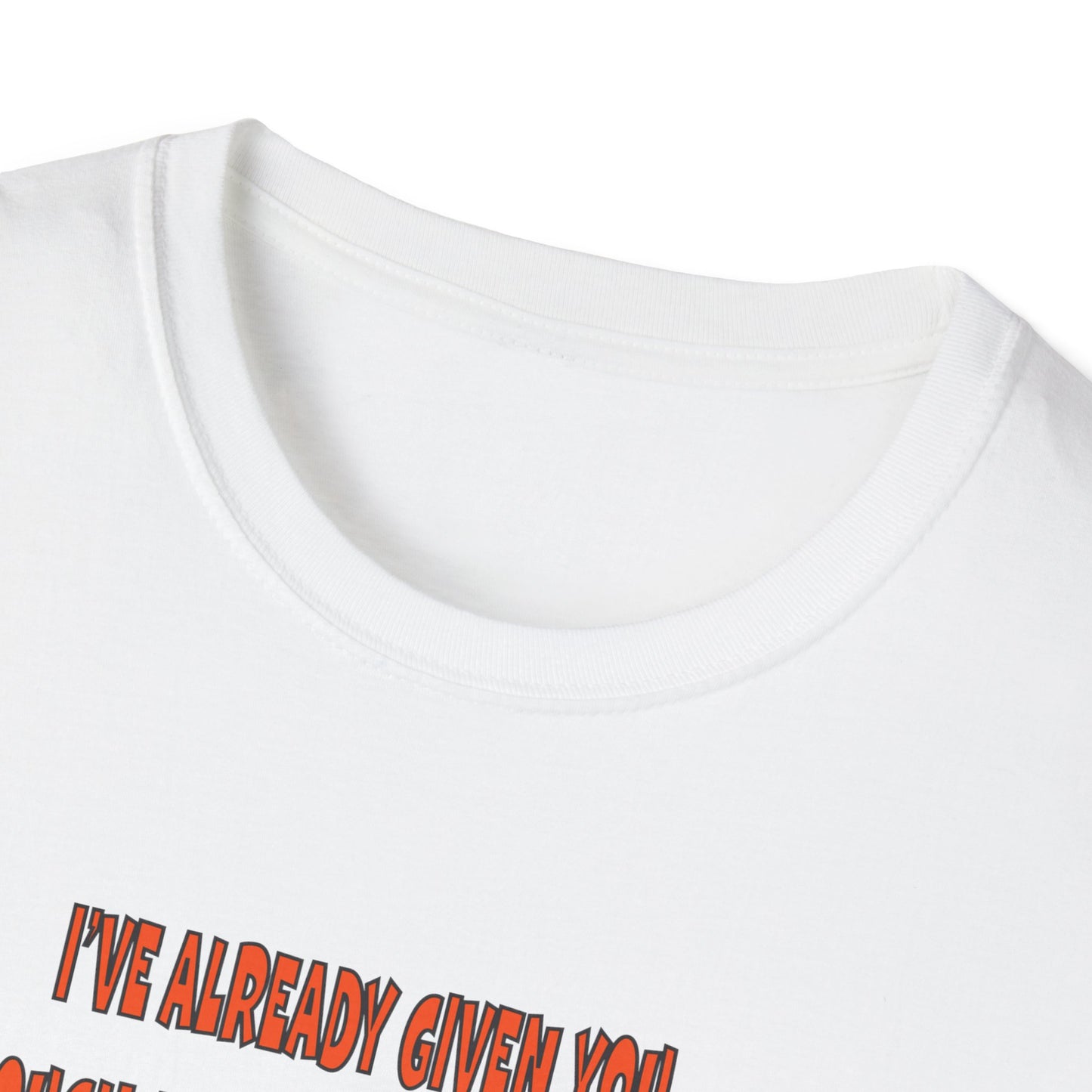 Funny Grumpy Bulldog T-Shirt - Perfect Gift for Dog Lovers - Don't Push It!
