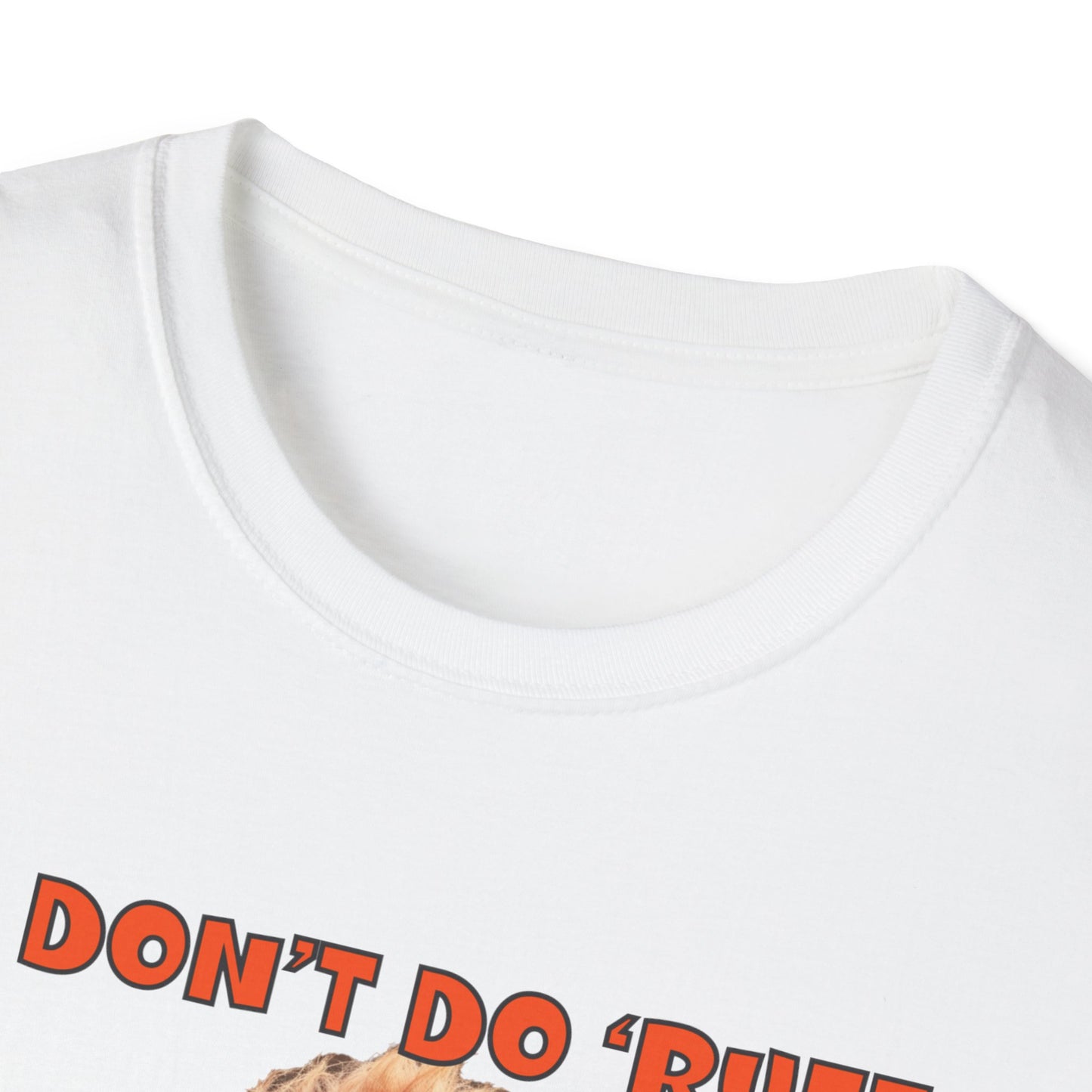 Poodles with TUDE! Dogs with TUDE! - I dont do Ruff! - T-shirt Perfect for Poodle and Dog Lovers