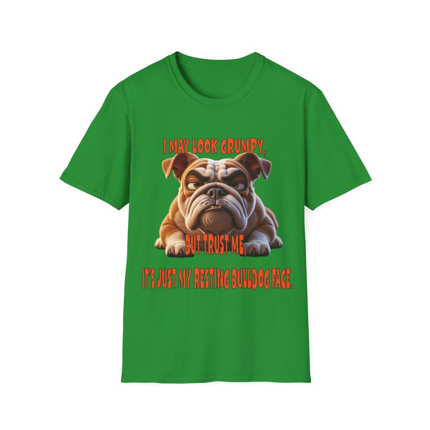 Resting Bulldog Face T-shirt
