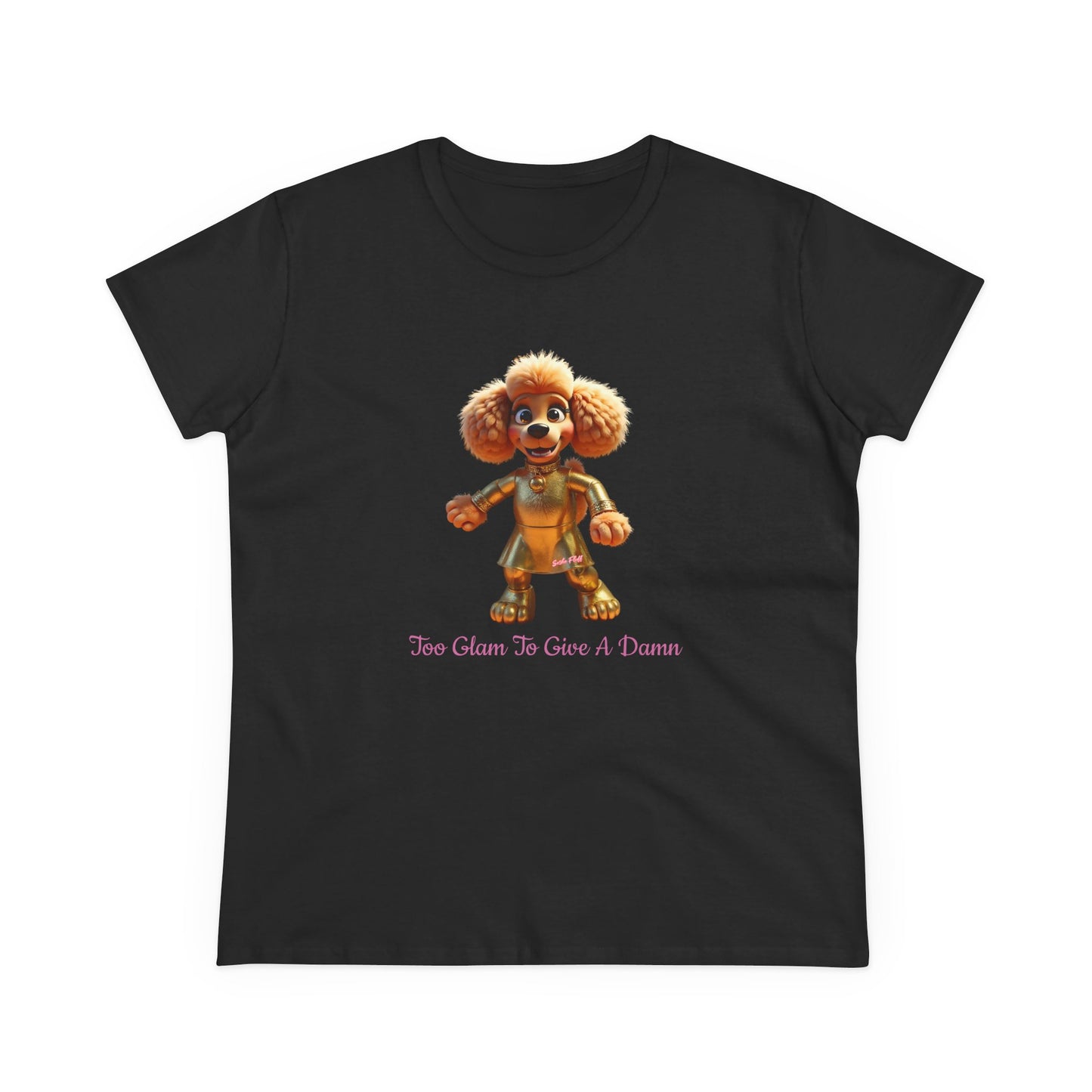 Sasha Fluff Cute Dog Tee, Casual Women's Shirt, Gift for Dog and Animal Lovers, Fun Everyday Wear, Cute Summer Top, Animal Lover Tee, Unique Fashion