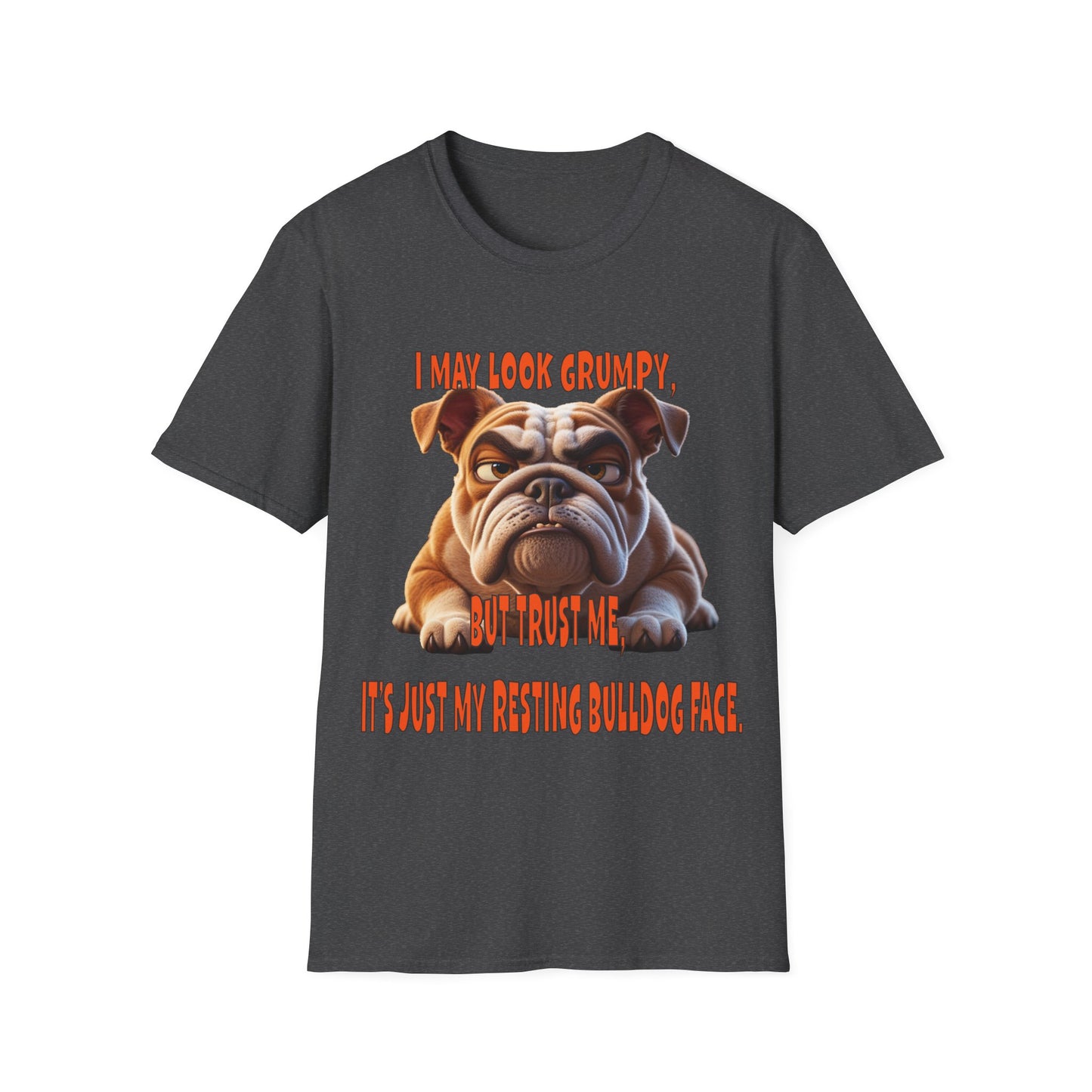 Resting Bulldog Face T-Shirt