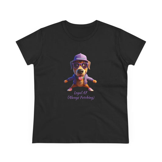 FETCHDADDY Cool Dog Tee, Casual Women's Shirt, Gift for Dog and Animal Lovers, Fun Everyday Wear, Cute Summer Top, Animal Lover Tee, Unique Fashion
