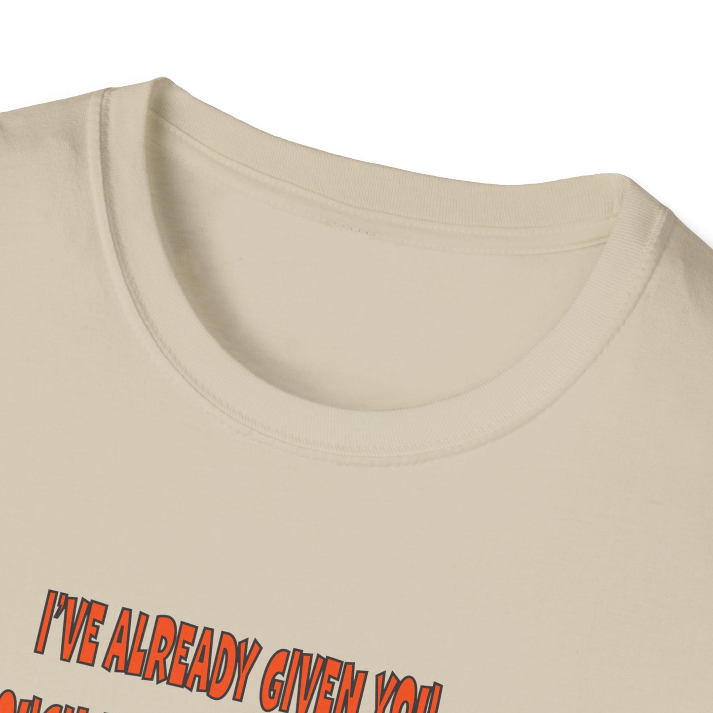Funny Grumpy Bulldog T-Shirt - Perfect Gift for Dog Lovers - Don't Push It!