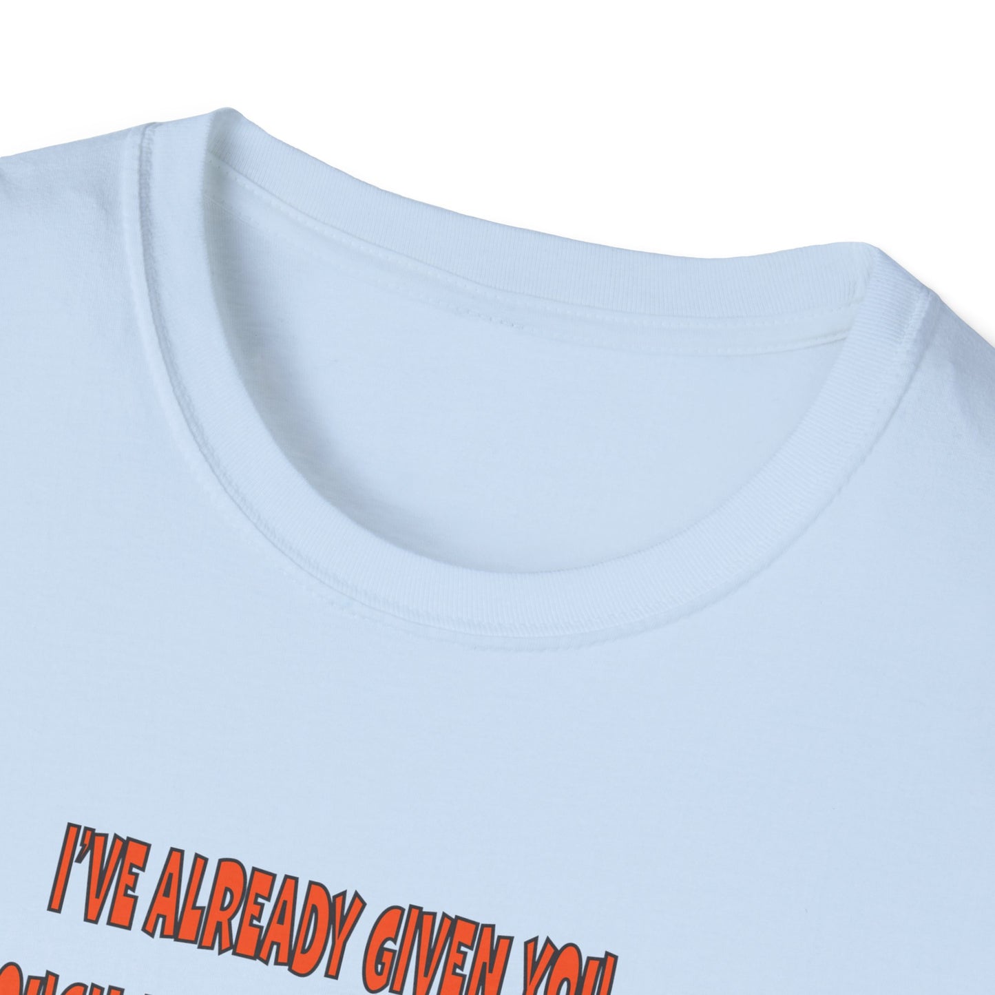 Funny Grumpy Bulldog T-Shirt - Perfect Gift for Dog Lovers - Don't Push It!
