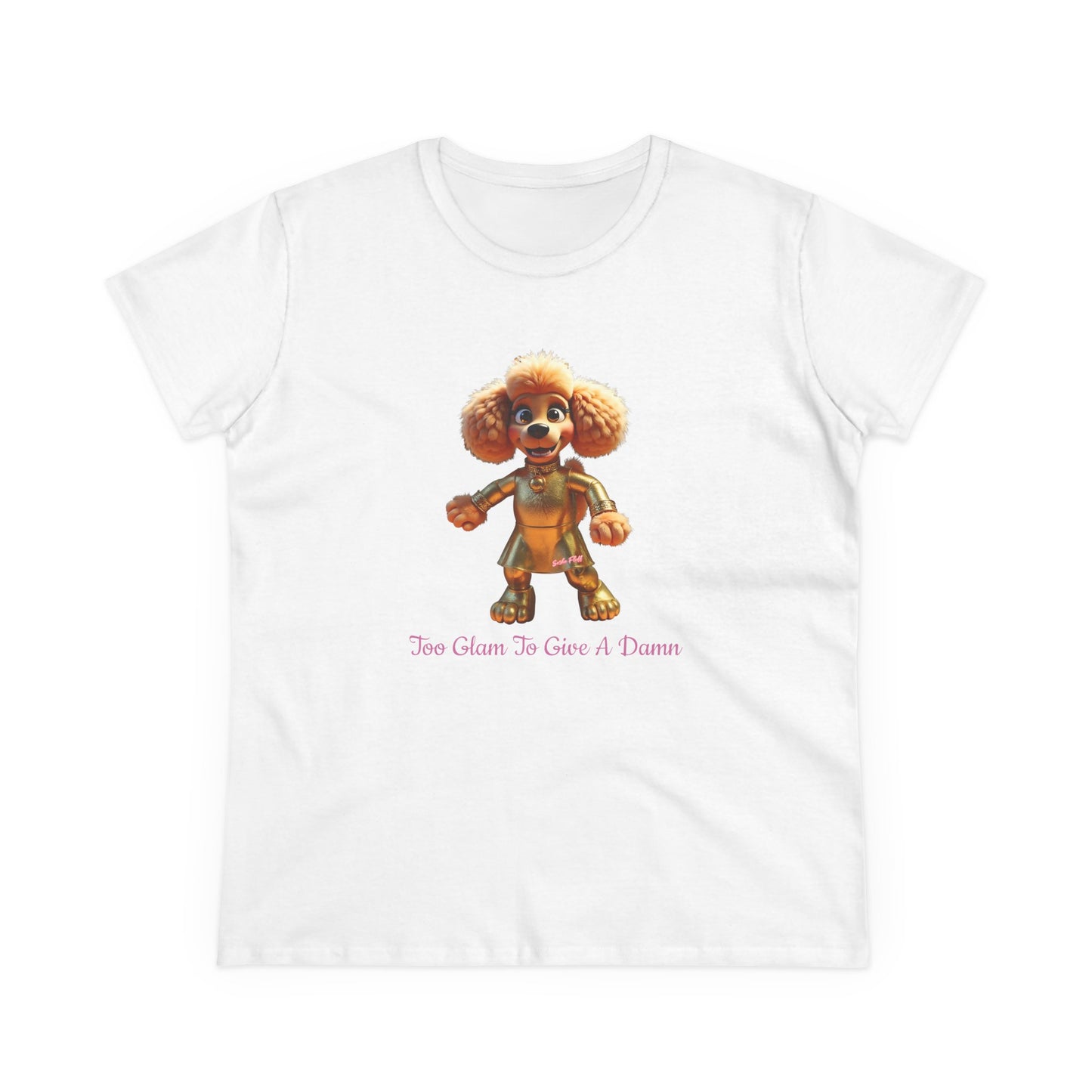 Sasha Fluff Cute Dog Tee, Casual Women's Shirt, Gift for Dog and Animal Lovers, Fun Everyday Wear, Cute Summer Top, Animal Lover Tee, Unique Fashion