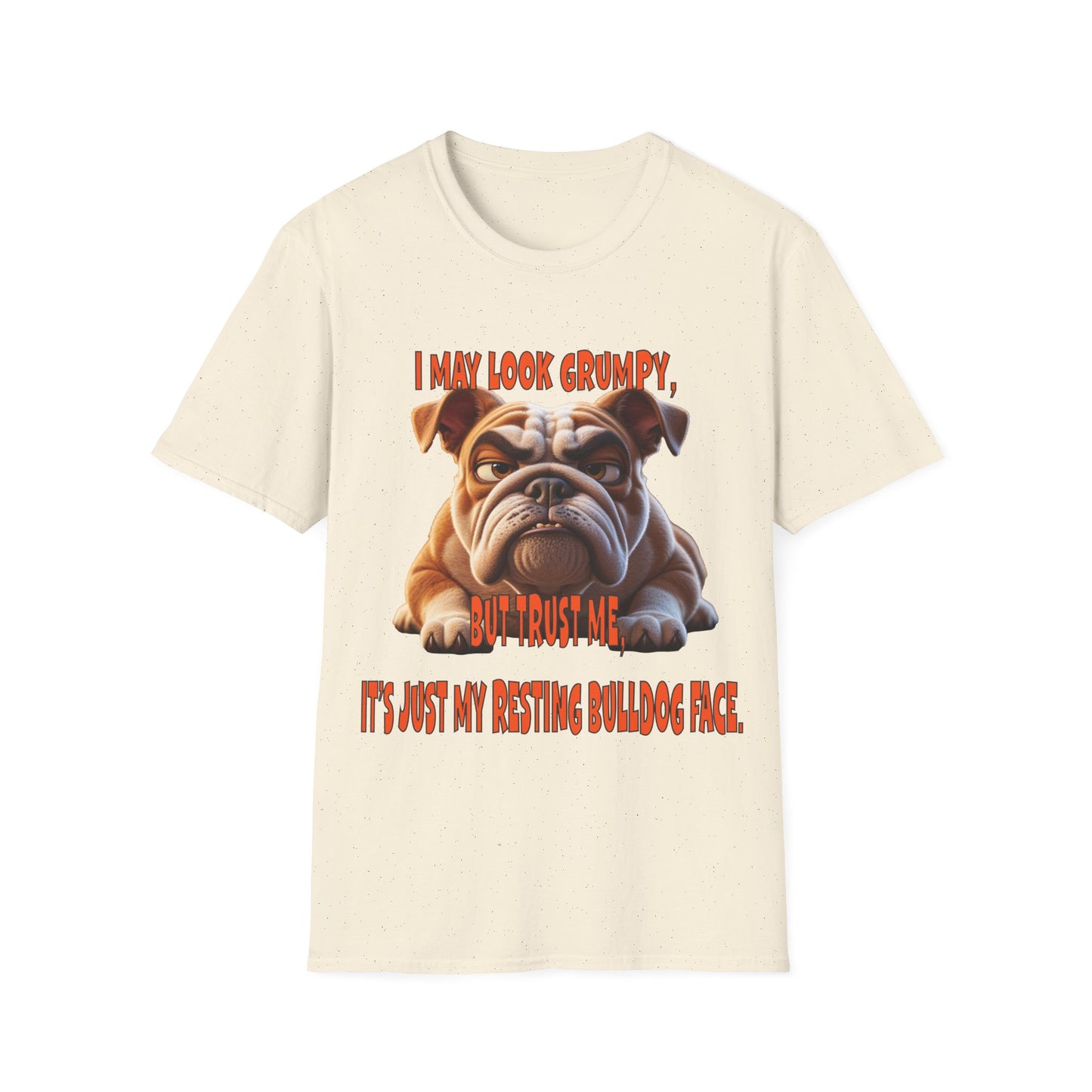 Resting Bulldog Face T-shirt