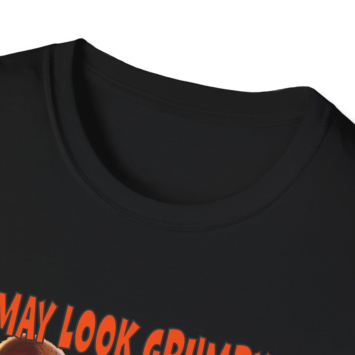 Funny Grumpy Bulldog T-Shirt - Perfect Gift for Dog Lovers - "I May Look Grumpy, Just My Resting Bulldog Face"