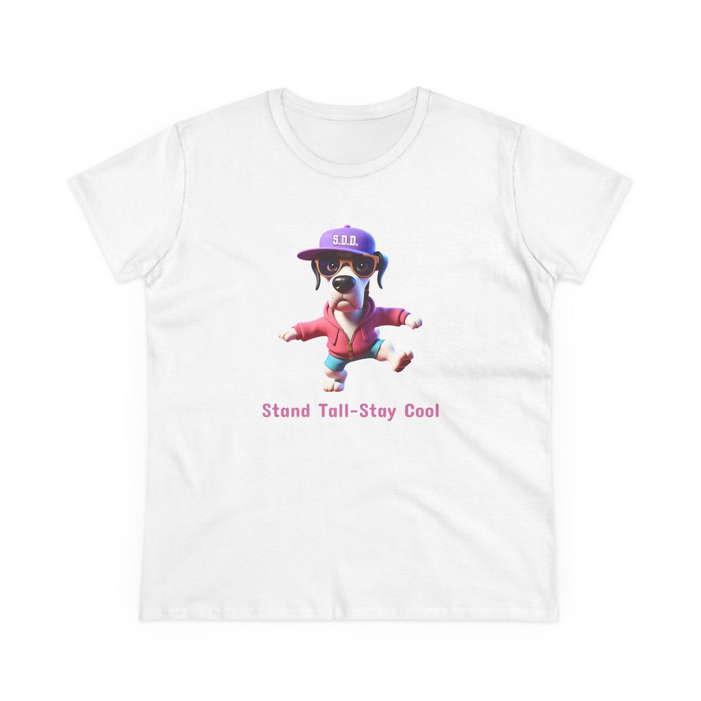 Snoop Dane Dog Tee, Casual Women's Shirt, Gift for Dog and Animal Lovers, Fun Everyday Wear, Cute Summer Top, Animal Lover Tee, Unique Fashion