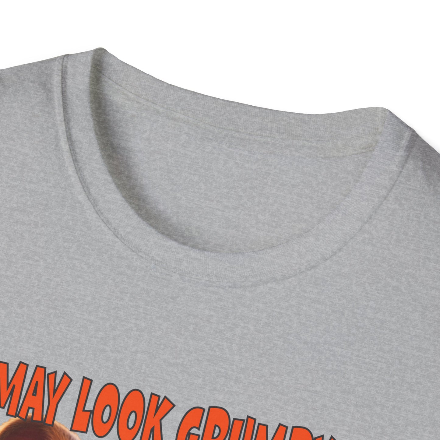 Funny Grumpy Bulldog T-Shirt - Perfect Gift for Dog Lovers - "I May Look Grumpy, Just My Resting Bulldog Face"