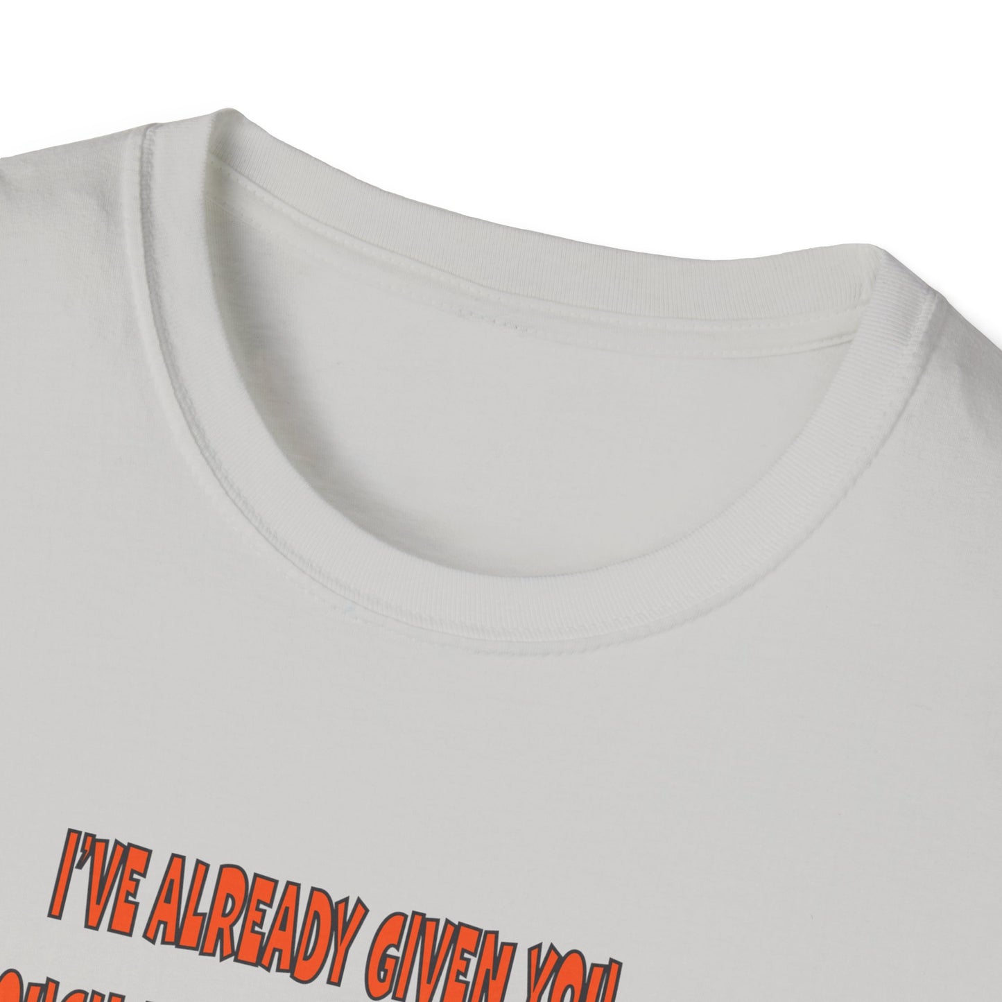 Funny Grumpy Bulldog T-Shirt - Perfect Gift for Dog Lovers - Don't Push It!