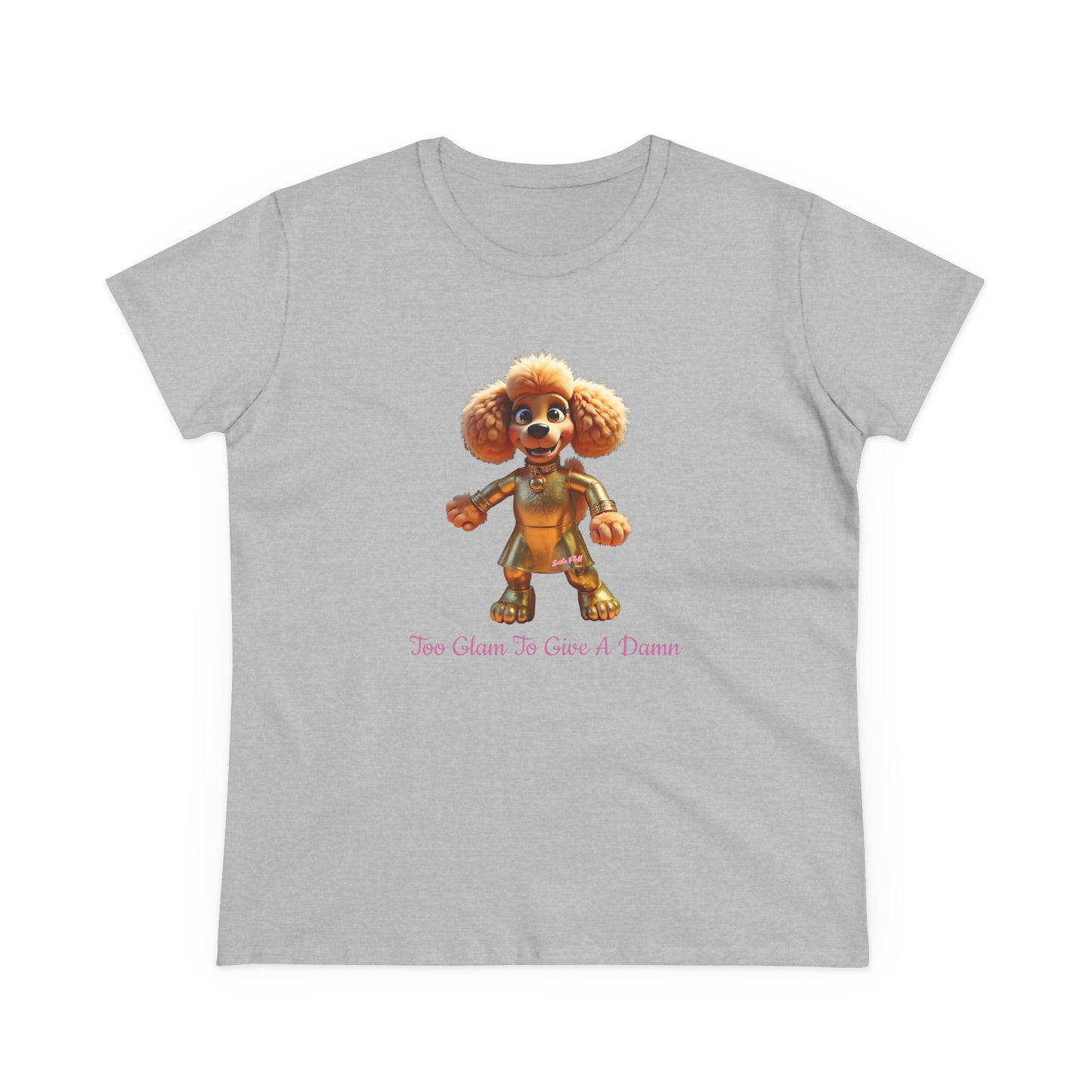 Sasha Fluff Cute Dog Tee, Casual Women's Shirt, Gift for Dog and Animal Lovers, Fun Everyday Wear, Cute Summer Top, Animal Lover Tee, Unique Fashion