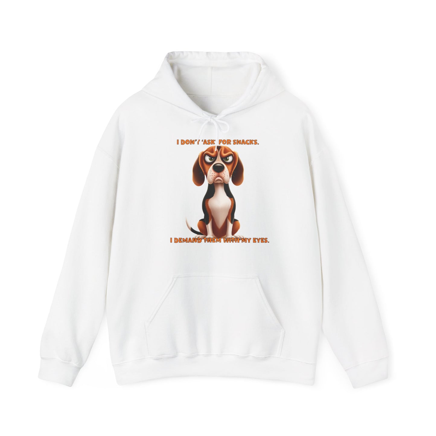 Beagles with Tude! I Don't Ask For Snacks - Dogs with Tude Collection - Classic Unisex Pullover Hoodie