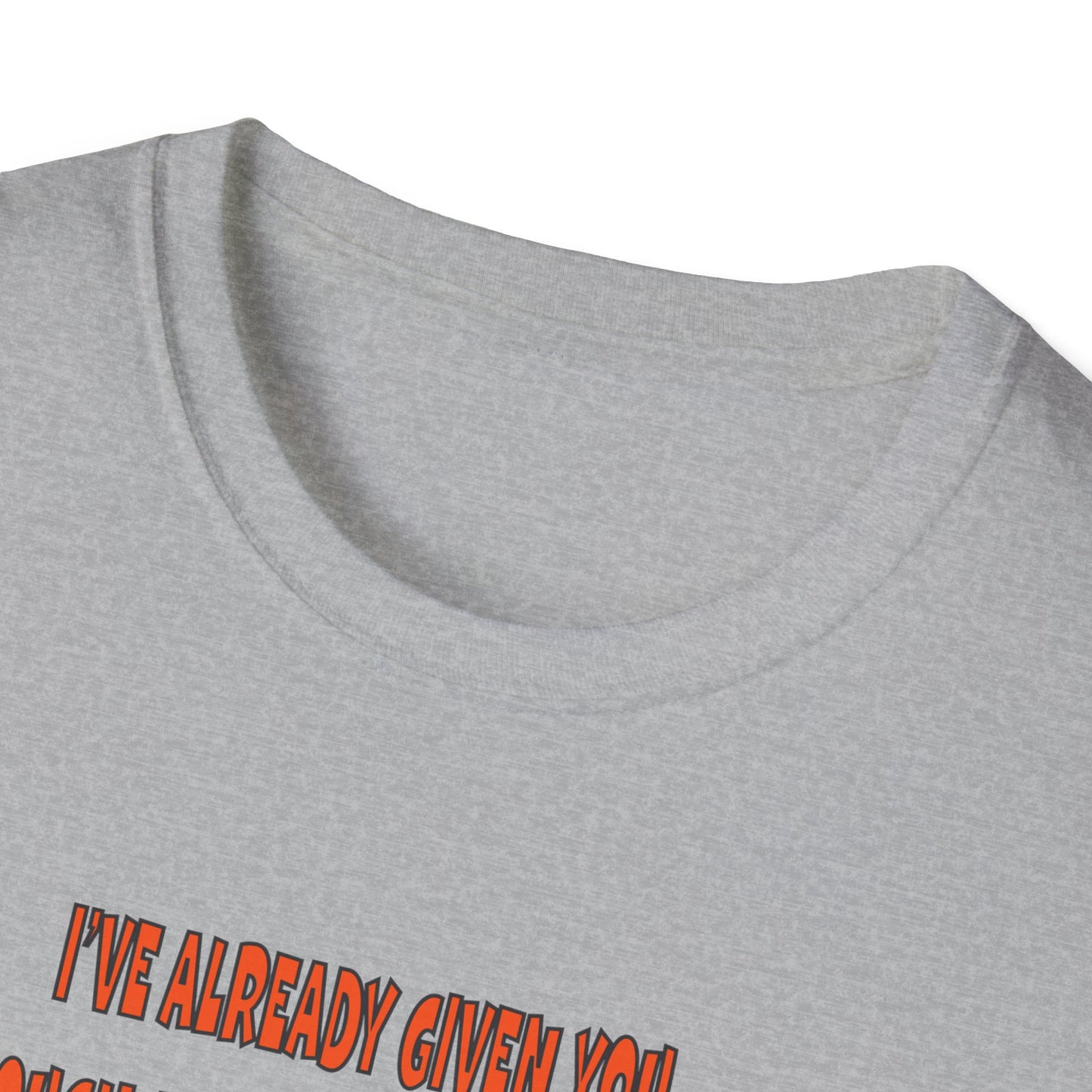 Funny Grumpy Bulldog T-Shirt - Perfect Gift for Dog Lovers - Don't Push It!