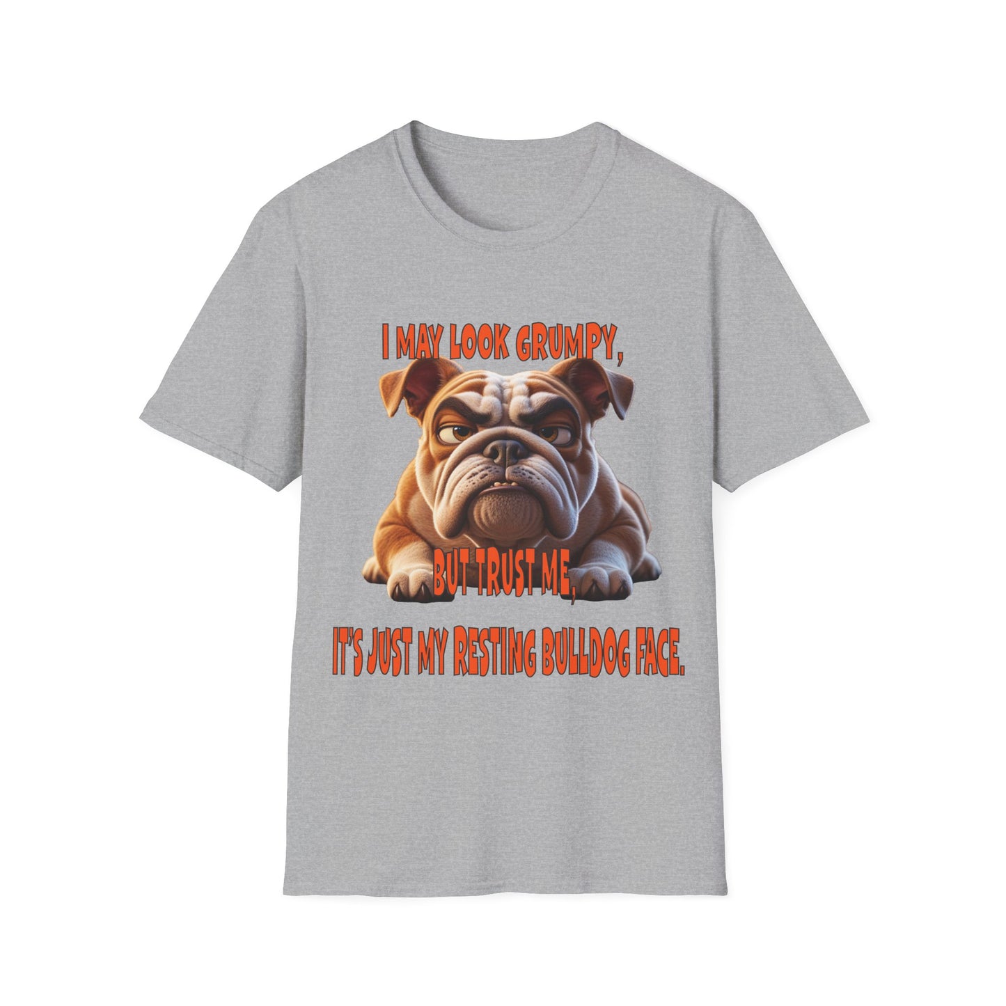 Resting Bulldog Face T-shirt