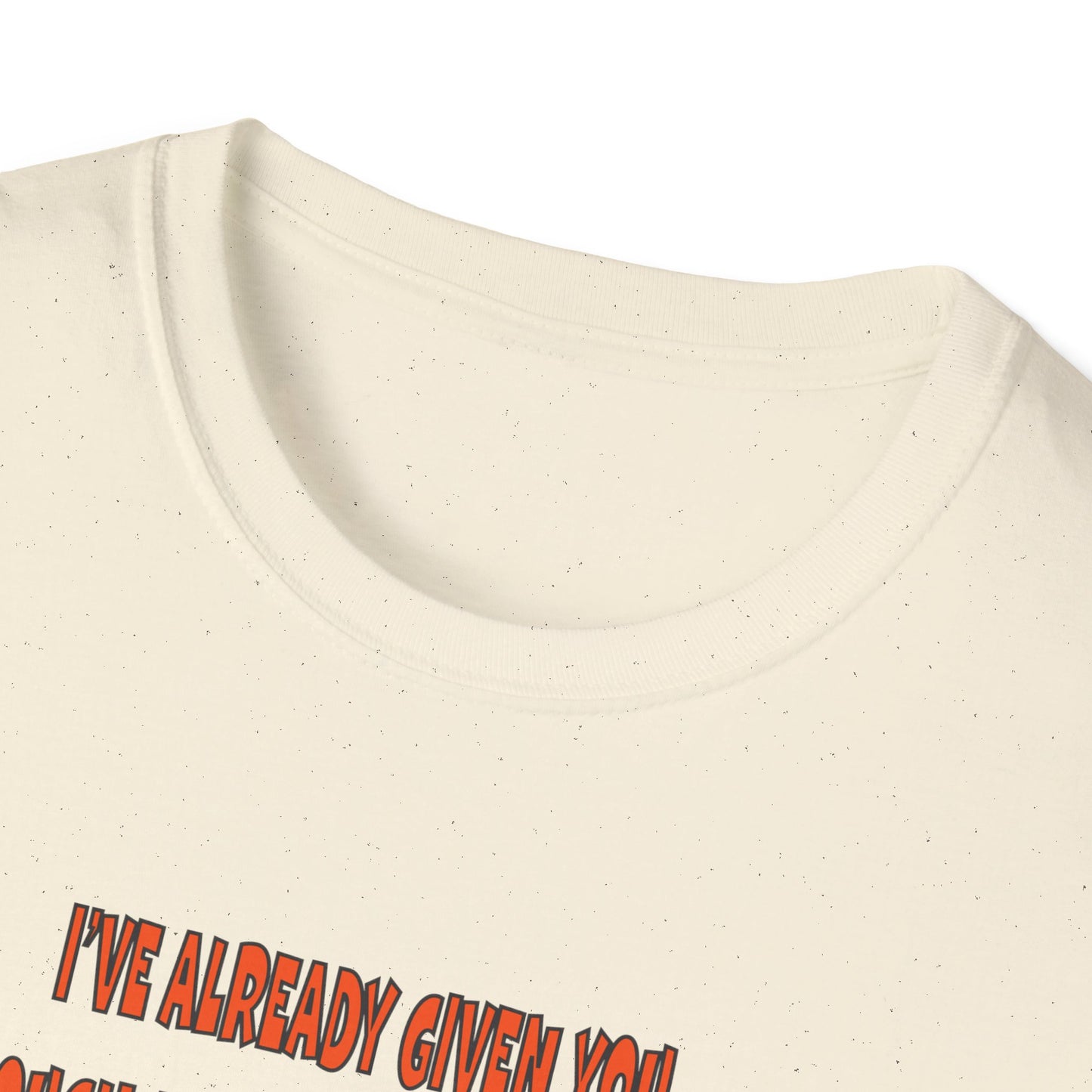 Funny Grumpy Bulldog T-Shirt - Perfect Gift for Dog Lovers - Don't Push It!