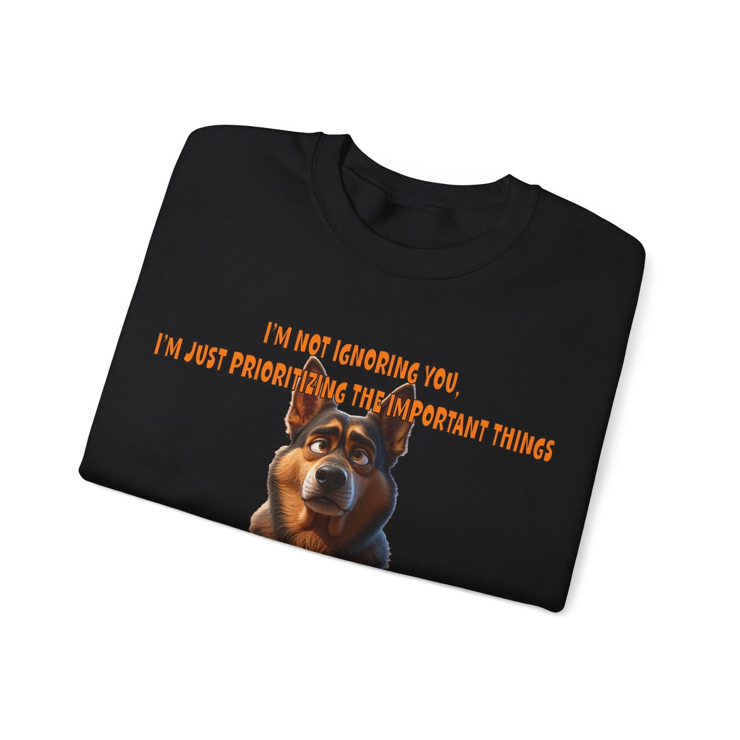 Alsatians/German Shephards with TUDE! Dogs with TUDE! - Nap Space!Premium Unisex Crewneck T-shirt