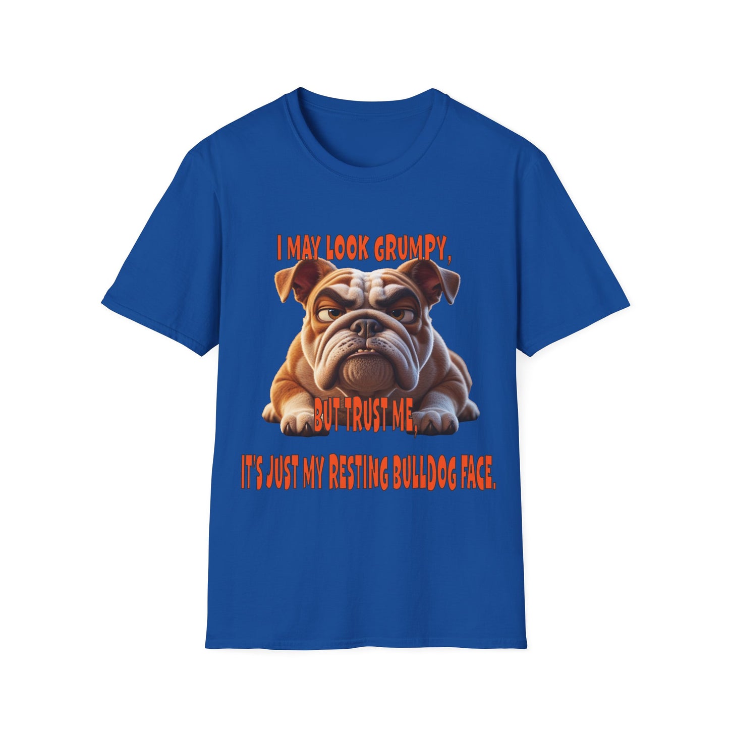 Resting Bulldog Face T-Shirt