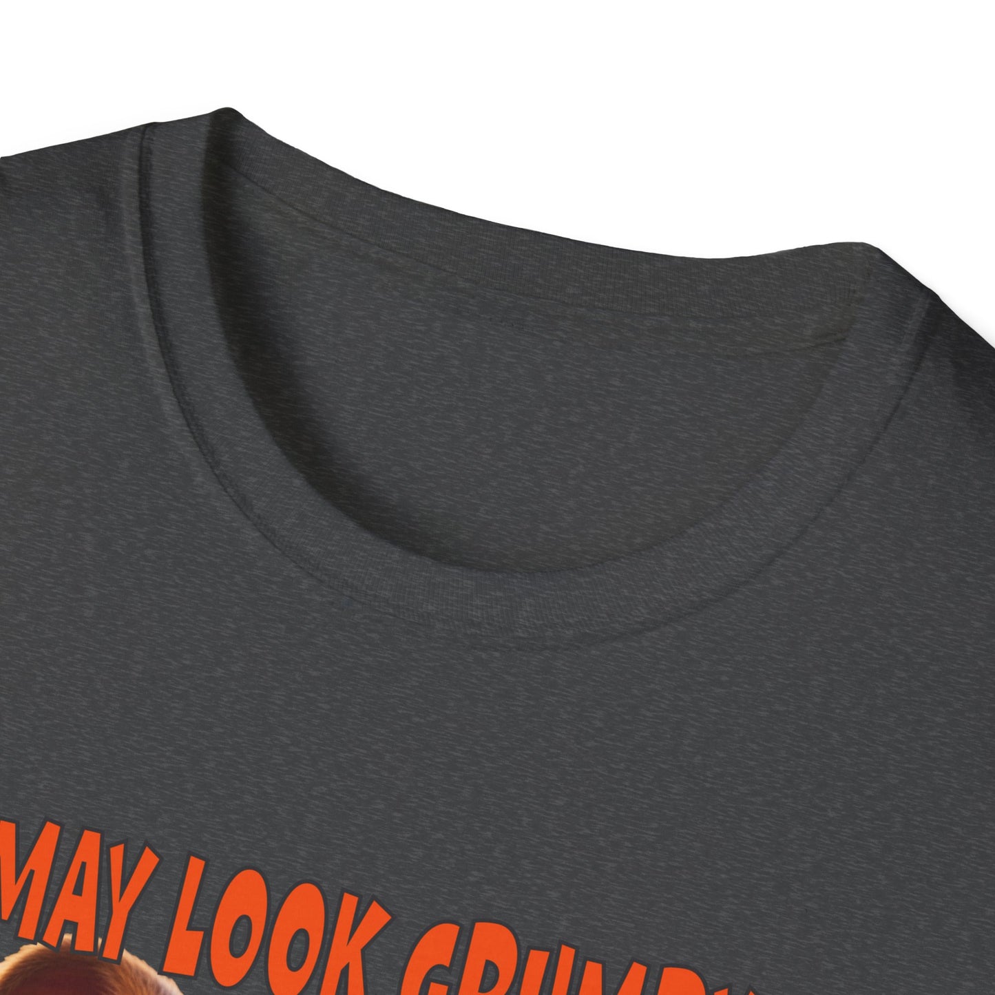 Funny Grumpy Bulldog T-Shirt - Perfect Gift for Dog Lovers - "I May Look Grumpy, Just My Resting Bulldog Face"