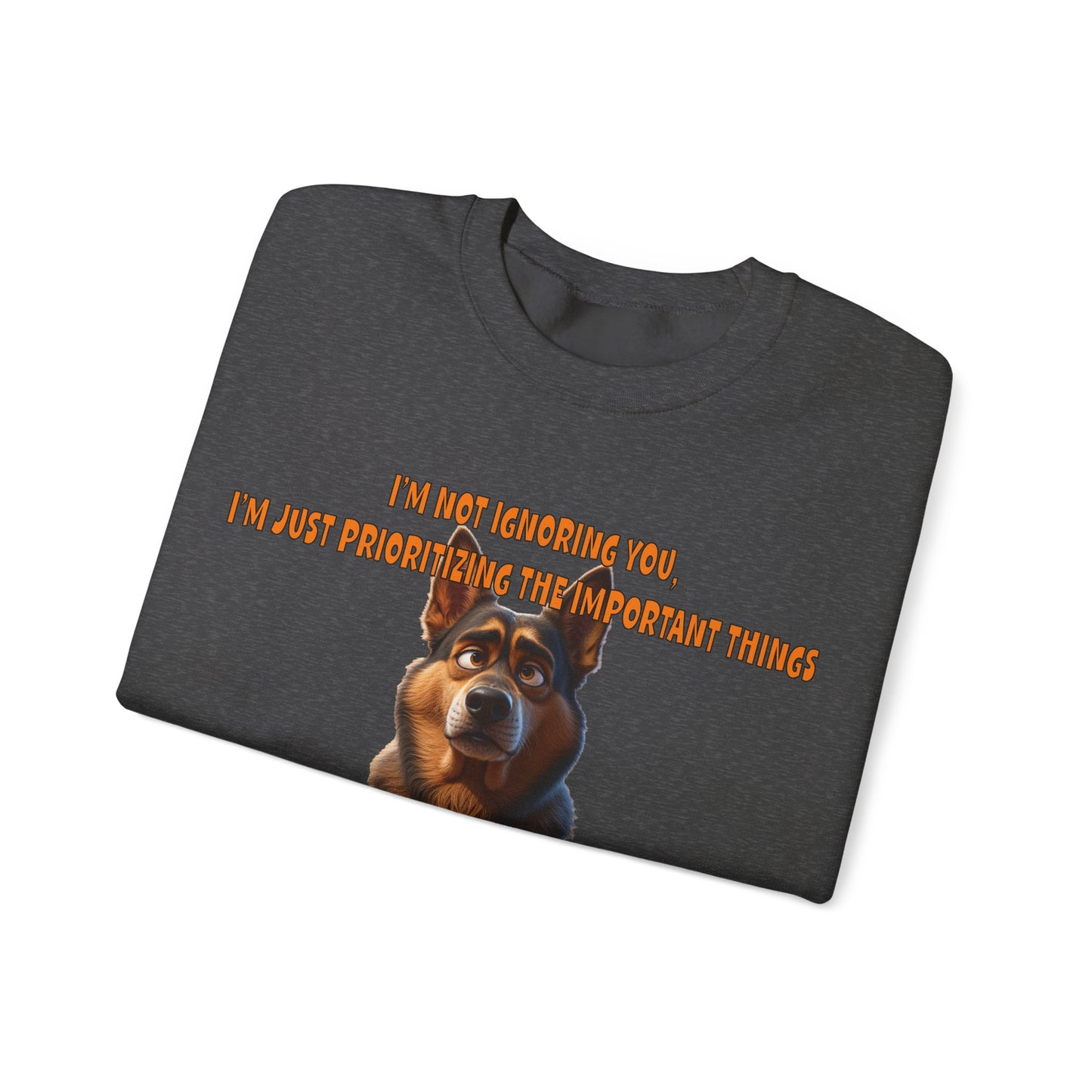 Alsatians/German Shephards with TUDE! Dogs with TUDE! - Nap Space!Premium Unisex Crewneck T-shirt
