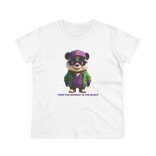 2Step Panda Tee, Casual Women's Shirt, Gift for Panda and Animal Lovers, Fun Everyday Wear, Cute Summer Top, Animal Lover Tee, Unique Fashion