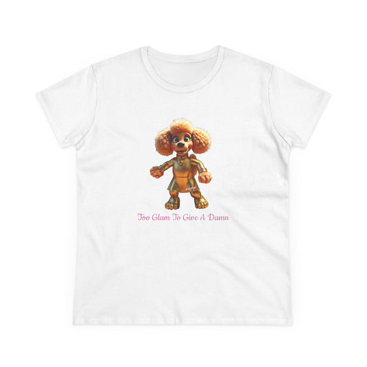 Sasha Fluff Cute Dog Tee, Casual Women's Shirt, Gift for Dog and Animal Lovers, Fun Everyday Wear, Cute Summer Top, Animal Lover Tee, Unique Fashion