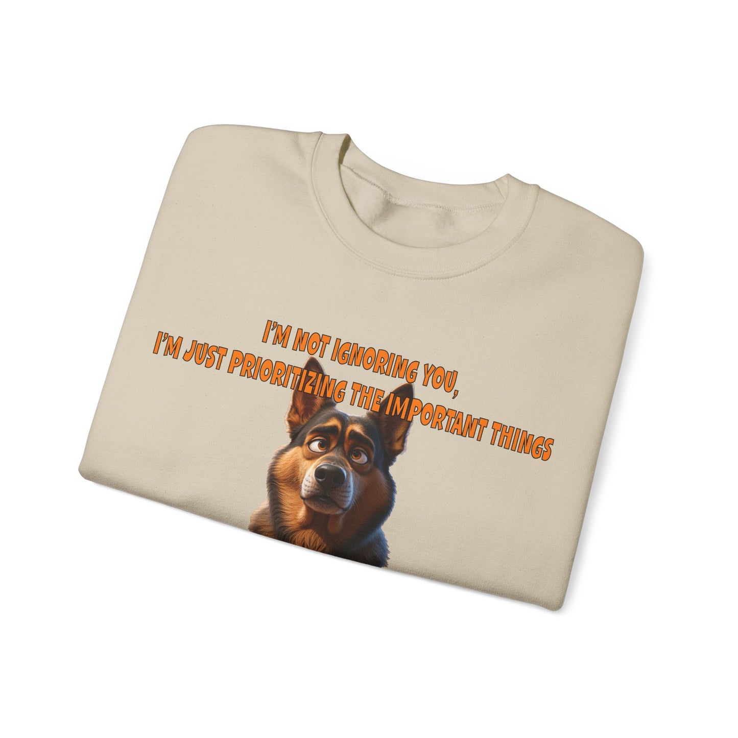 Alsatians/German Shephards with TUDE! Dogs with TUDE! - Nap Space!Premium Unisex Crewneck T-shirt