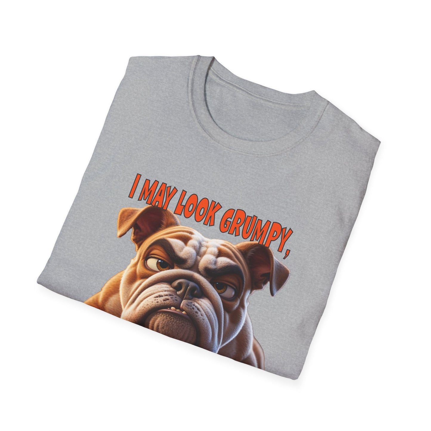 Resting Bulldog Face T-Shirt
