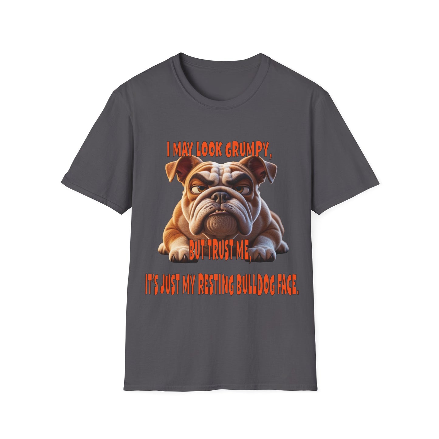 Resting Bulldog Face T-Shirt