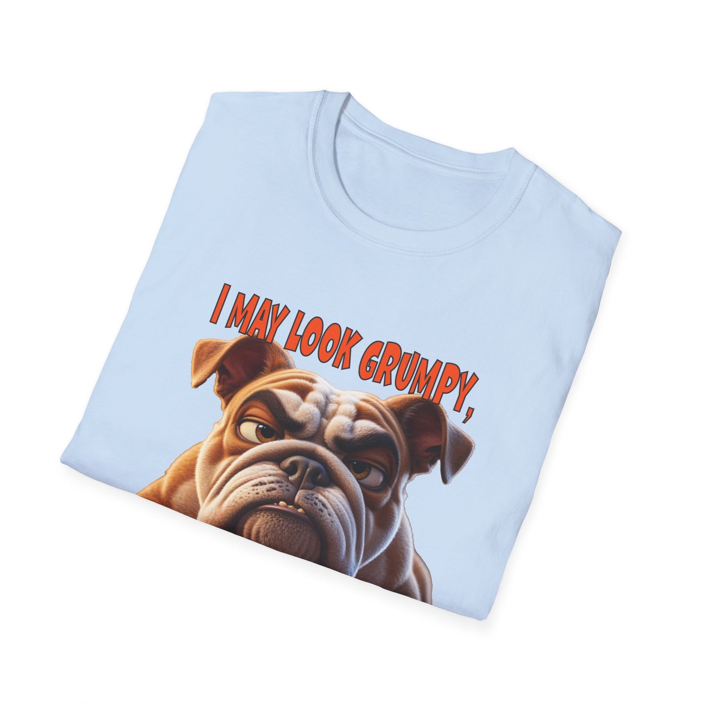 Resting Bulldog Face T-Shirt