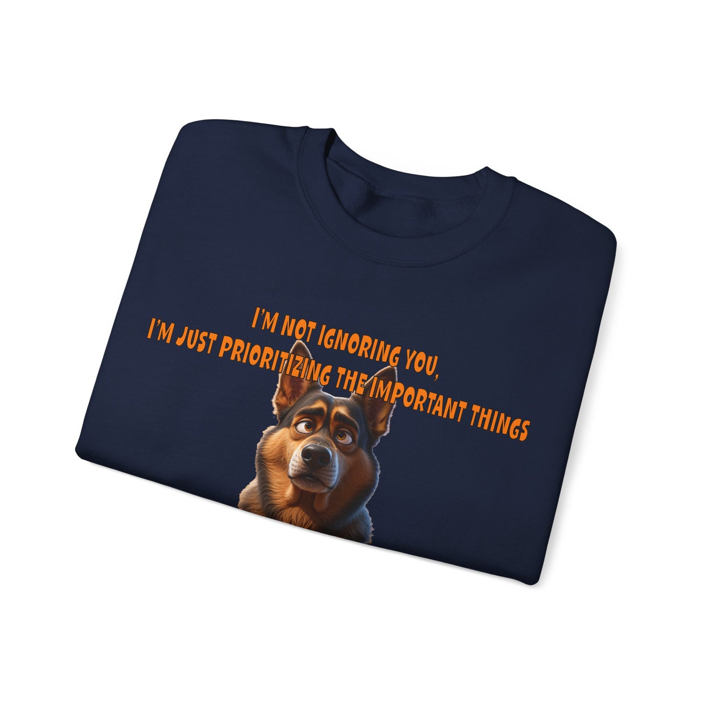 Alsatians/German Shephards with TUDE! Dogs with TUDE! - Nap Space!Premium Unisex Crewneck T-shirt