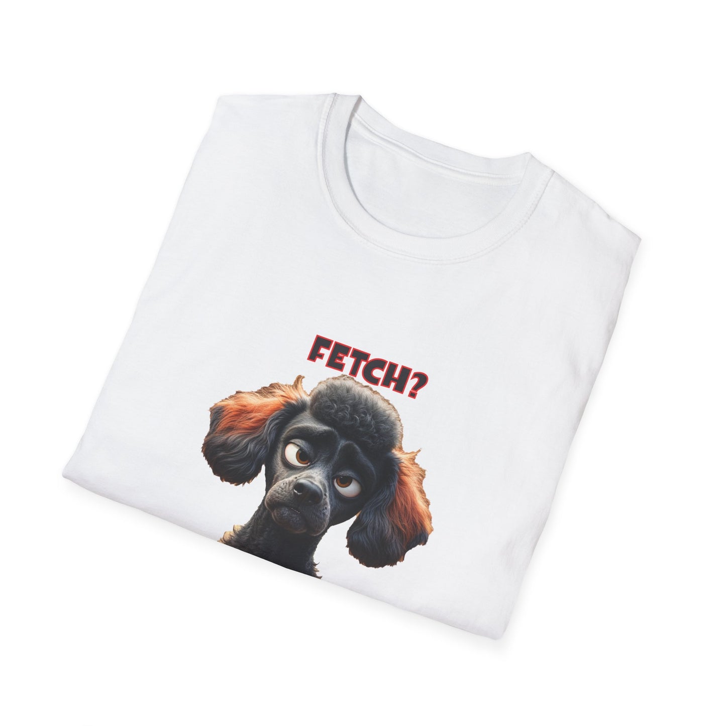 Poodles with TUDE! Dogs with TUDE! - I have people for that! - T-shirt Perfect for Poodle and Dog Lovers