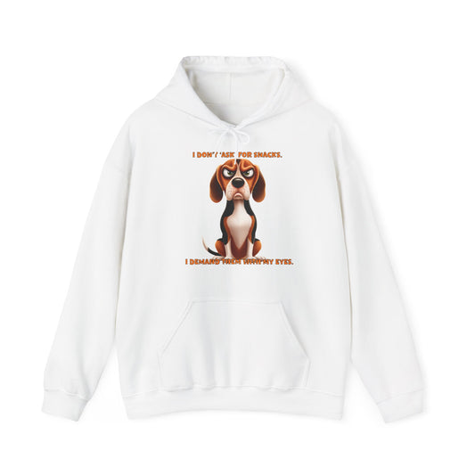 Beagles with Tude! I Don't Ask For Snacks - Dogs with Tude Collection - Classic Unisex Pullover Hoodie