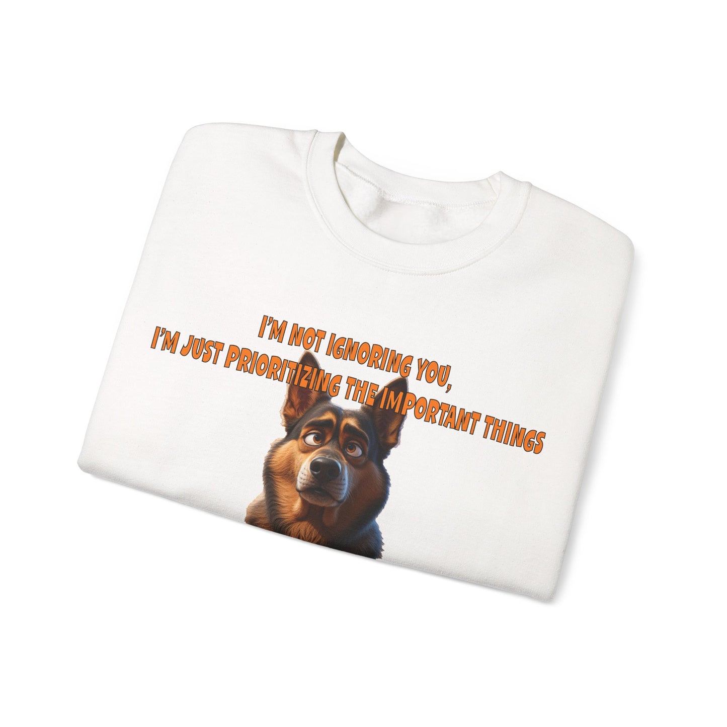 Alsatians/German Shephards with TUDE! Dogs with TUDE! - Nap Space!Premium Unisex Crewneck T-shirt